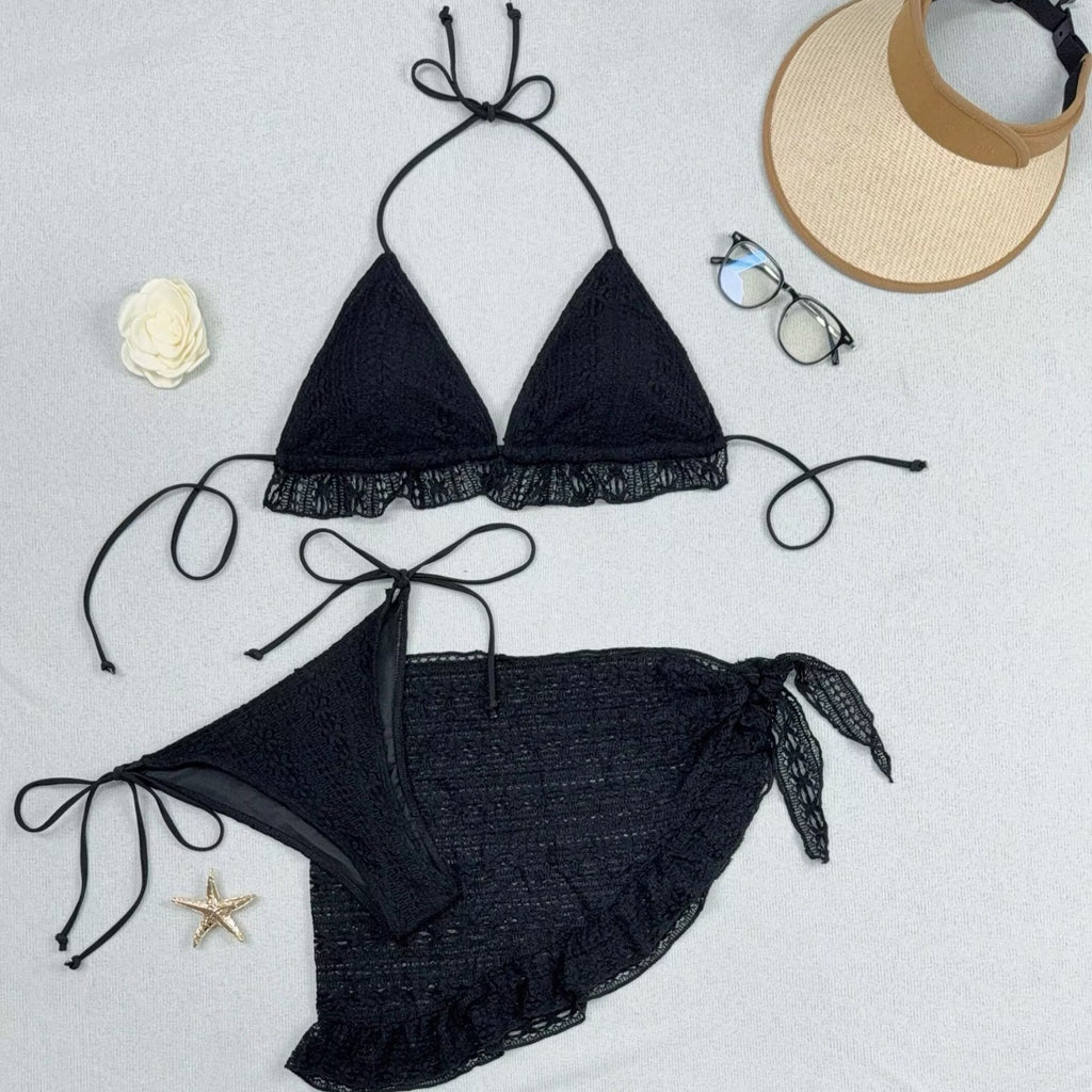 Womens Halterneck Bikini  Sexy Two-Piece Swimsuit