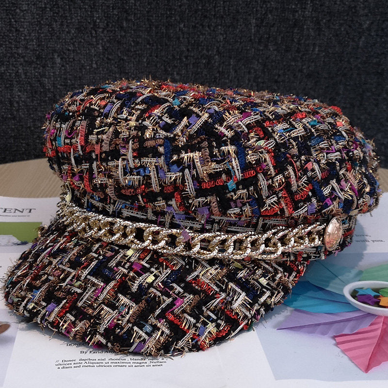 Women's flat hat