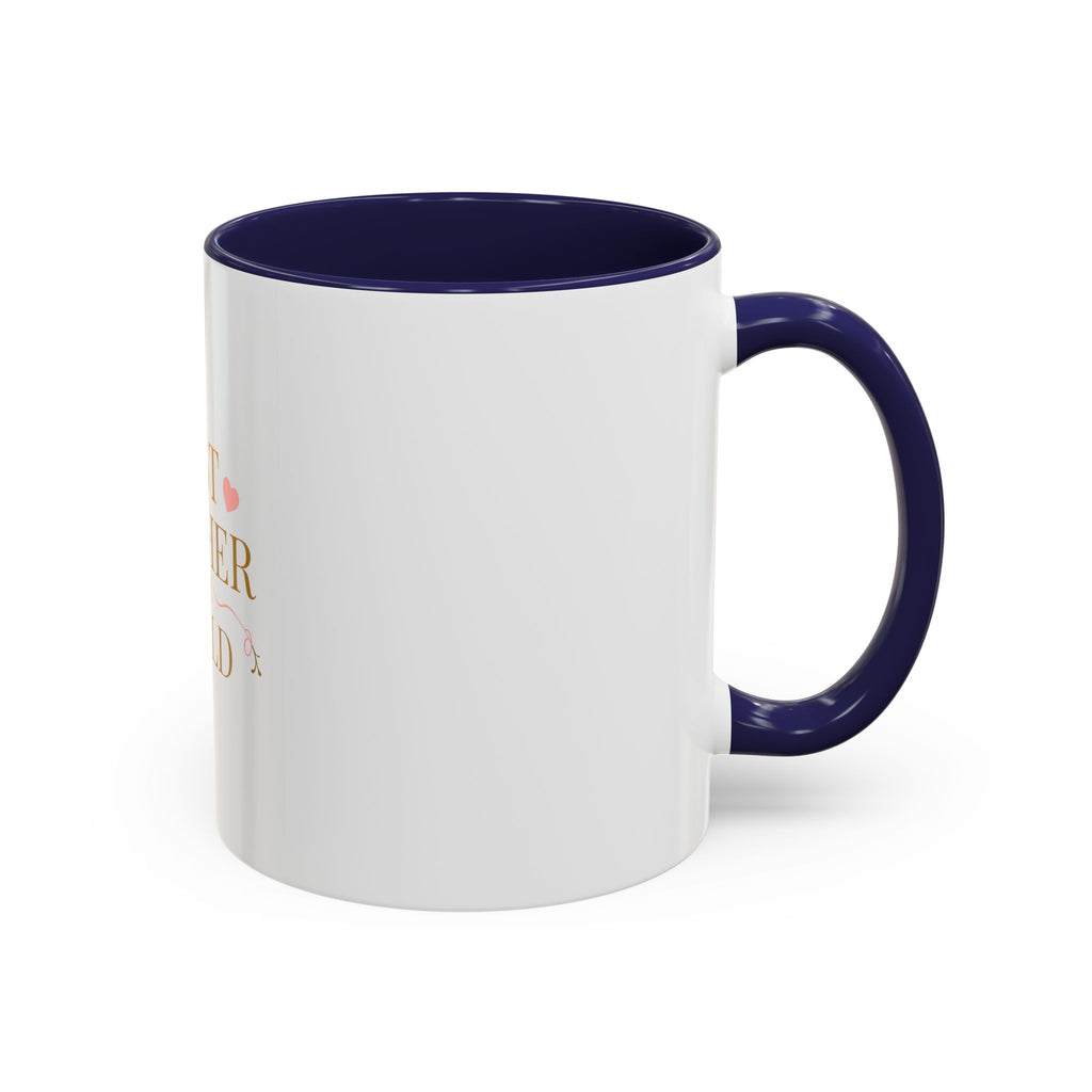 Best Mother in the World Accent Coffee Mug – Mother's Day Gift
