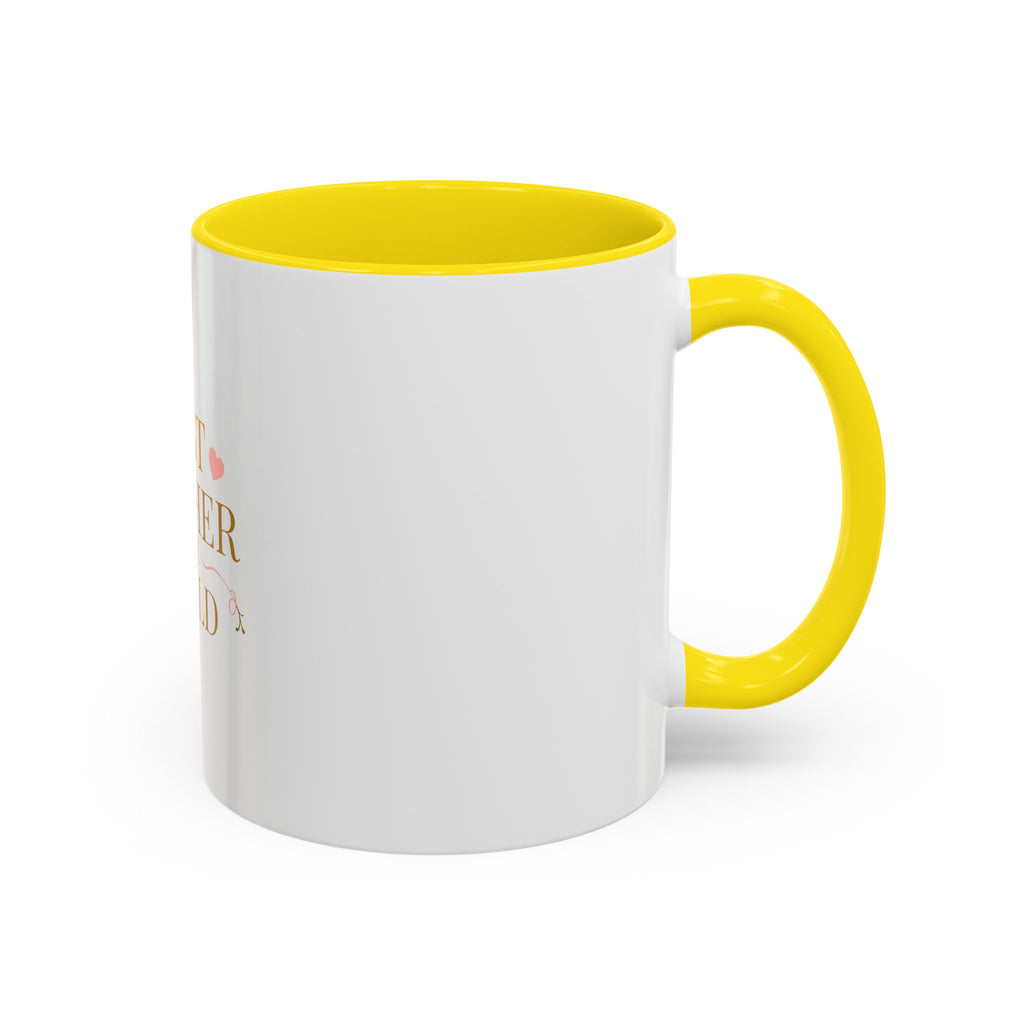 Best Mother in the World Accent Coffee Mug – Mother's Day Gift