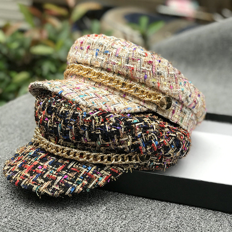 Women's flat hat
