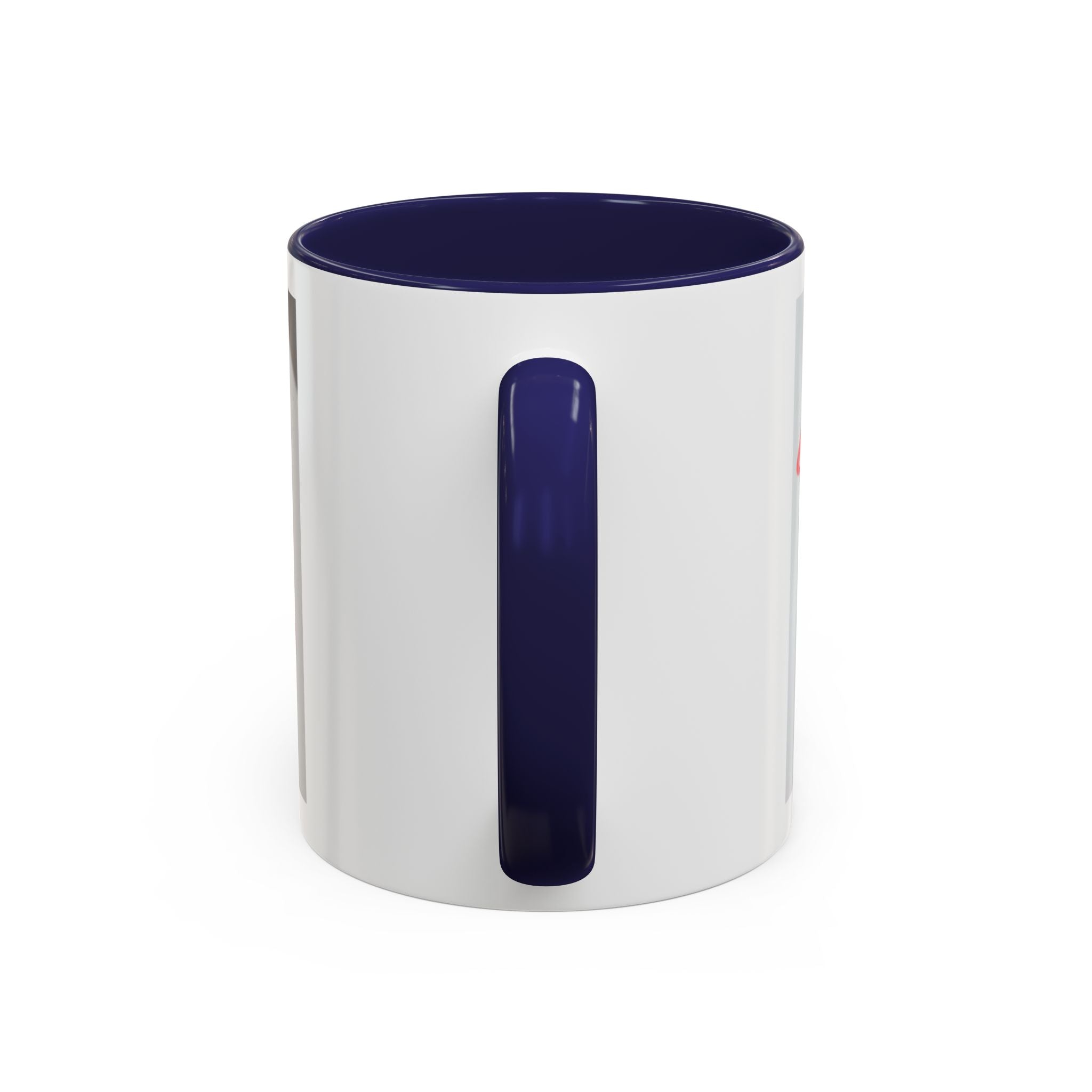 Faith Over Fear Accent Coffee Mug — Inspirational Christian Gift (11/15 oz)