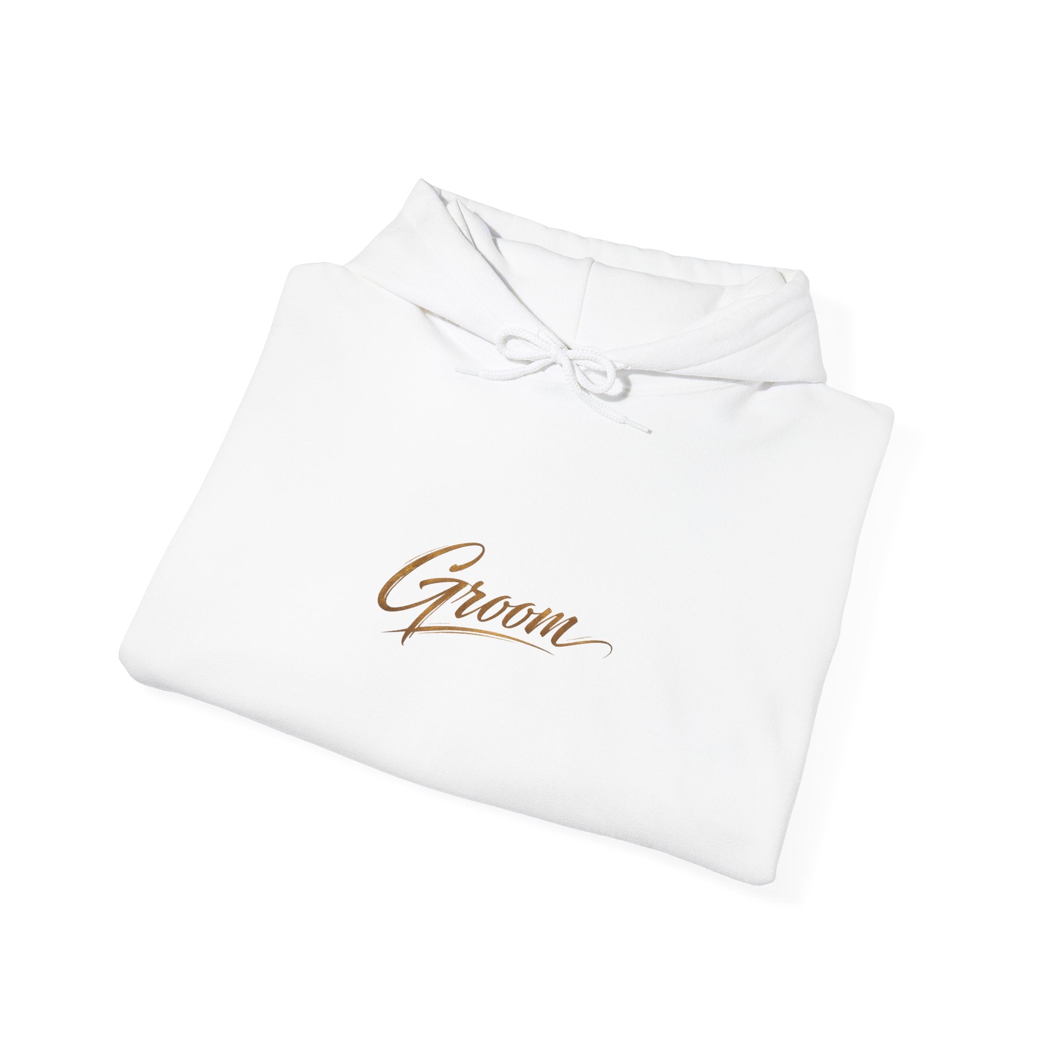 Groom Script Hoodie — Elegant Wedding Groom Pullover