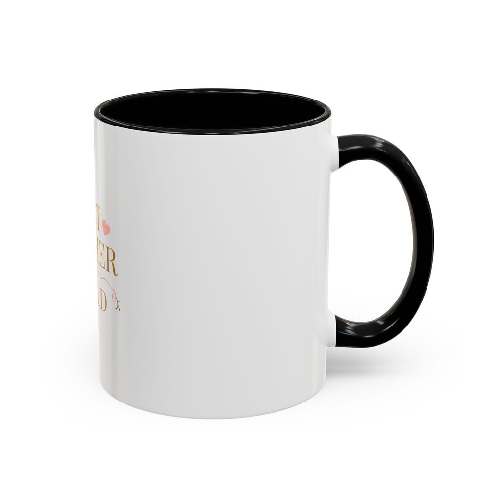 Best Mother in the World Accent Coffee Mug – Mother's Day Gift
