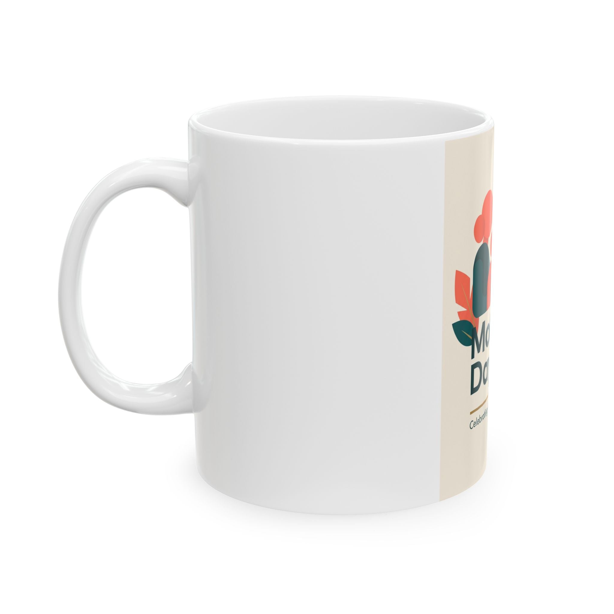 Mother’s Day Ceramic Mug — "Happy Mother’s Day" Floral Coffee Cup (11oz/15oz)