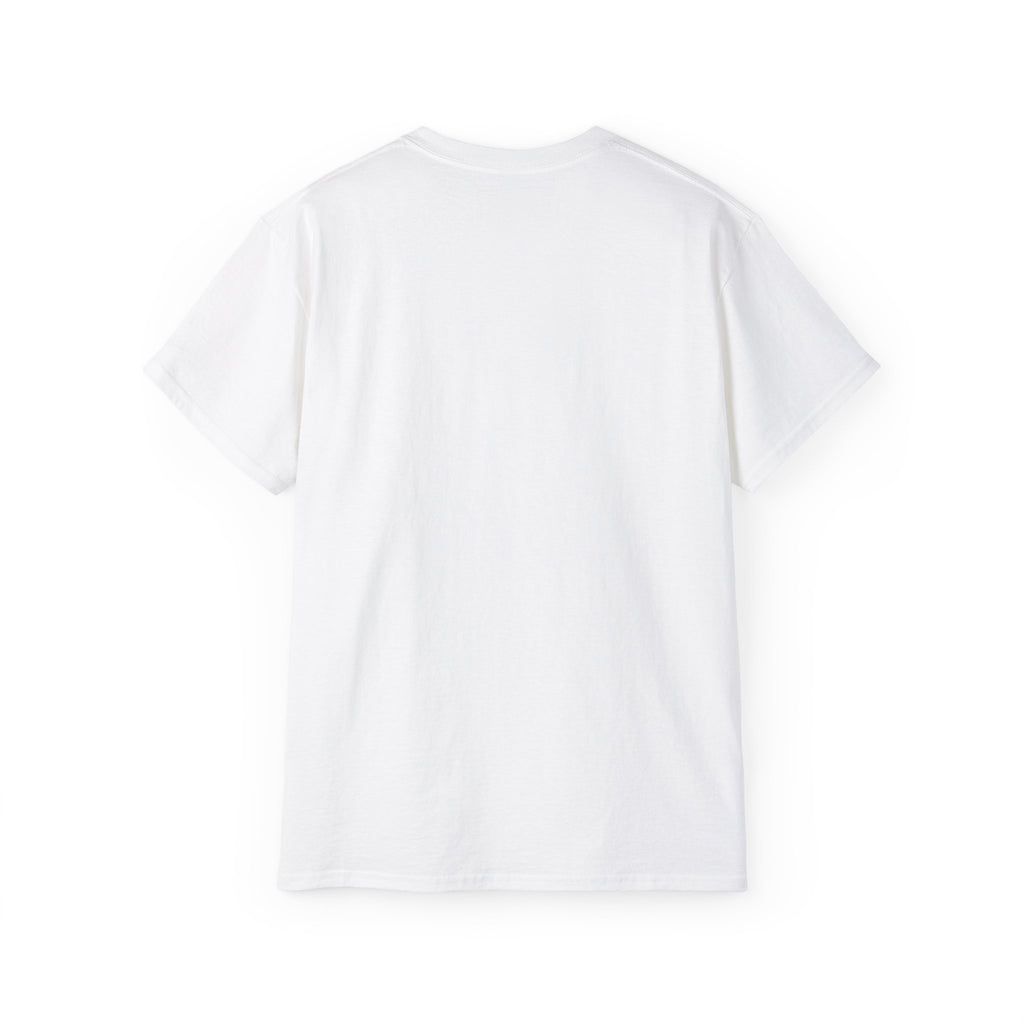 Joy Risen Tee — Easter Christian T-Shirt with Sunrise & Floral Resurrection Design
