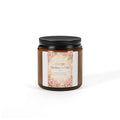 Happy Mother's Day Floral Candle | Scented Soy Candle, Amber Jar