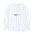 Groom Long Sleeve Tee — Wedding Party Shirt