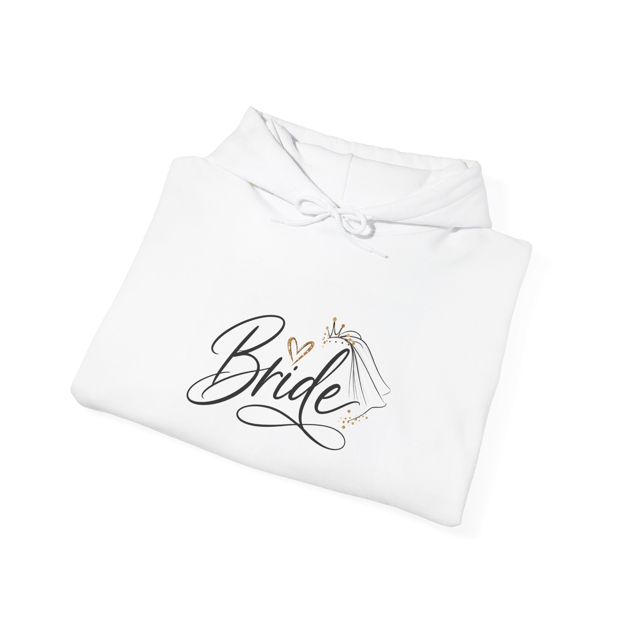 Bride Script Hoodie — Bridal Party Pullover for Bachelorette & Wedding Day