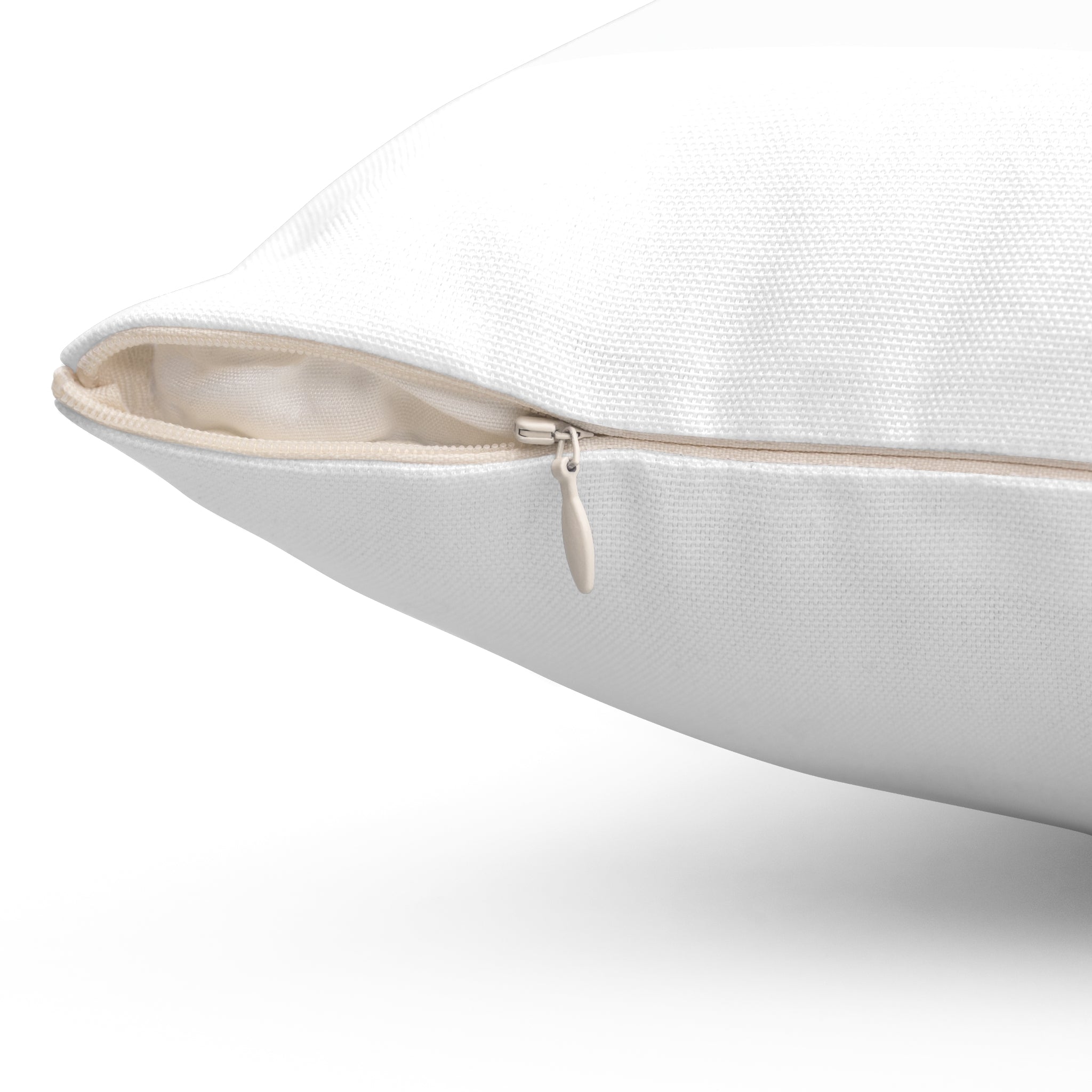 Minimal Script Initials Decorative Throw Pillow