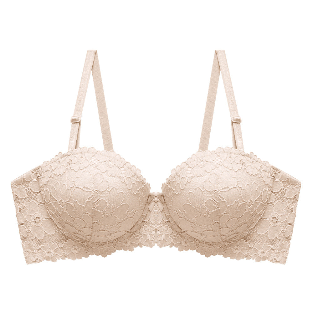 Classic Lace Comfortable Push-Up Bra For Women