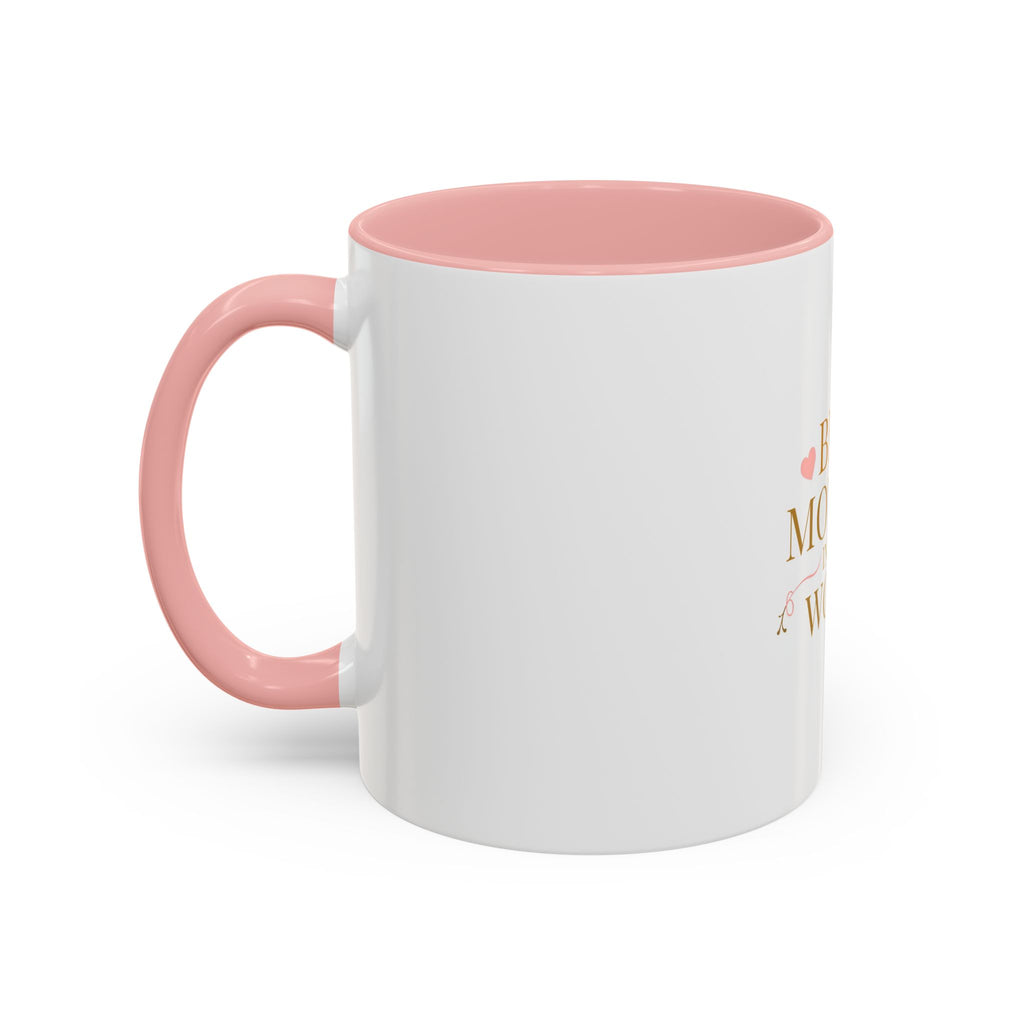 Best Mother in the World Accent Coffee Mug – Mother's Day Gift