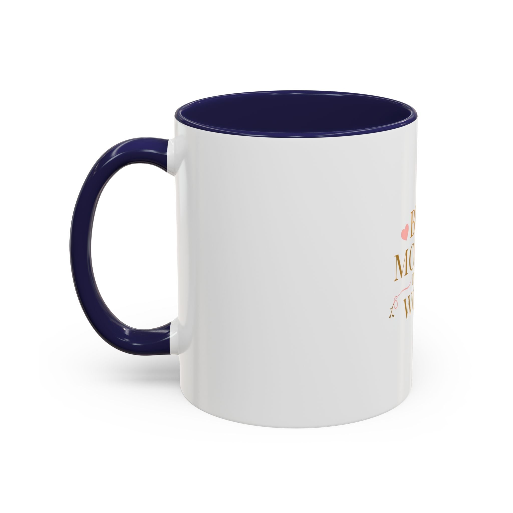 Best Mother in the World Accent Coffee Mug – Mother's Day Gift