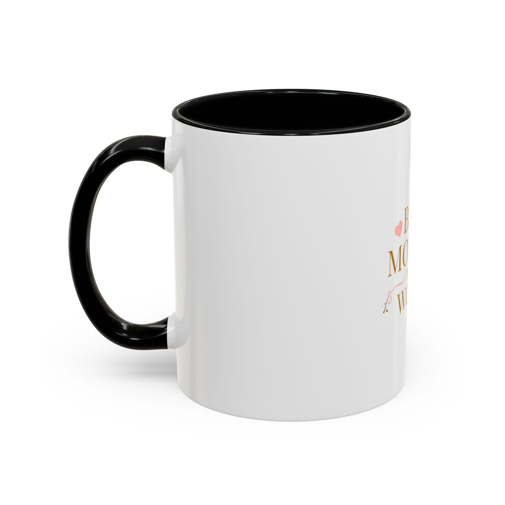 Best Mother in the World Accent Coffee Mug – Mother's Day Gift
