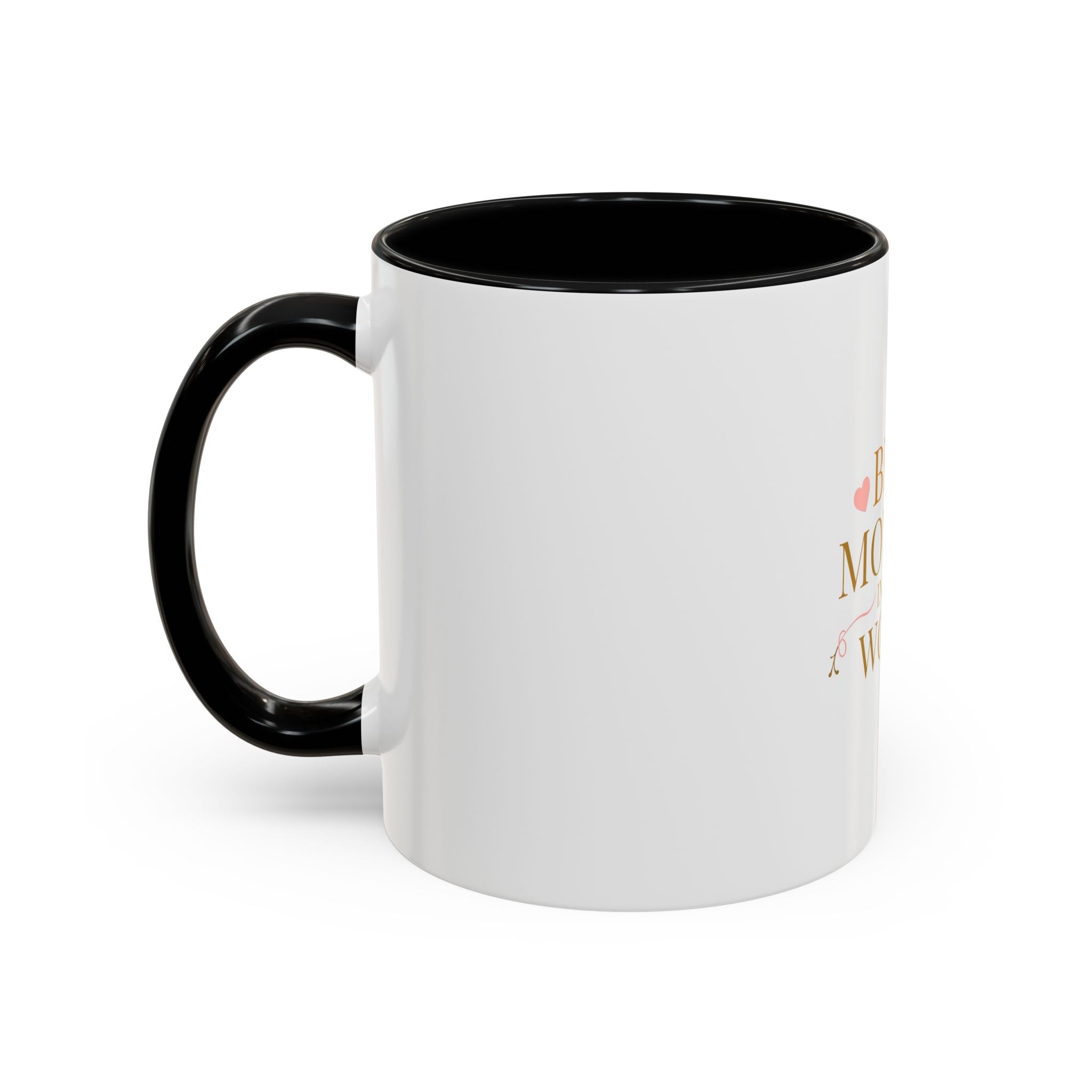 Best Mother in the World Accent Coffee Mug – Mother's Day Gift