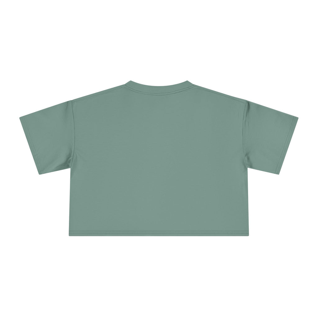 AI Built My Empire Crop Tee | AI logo, gold script