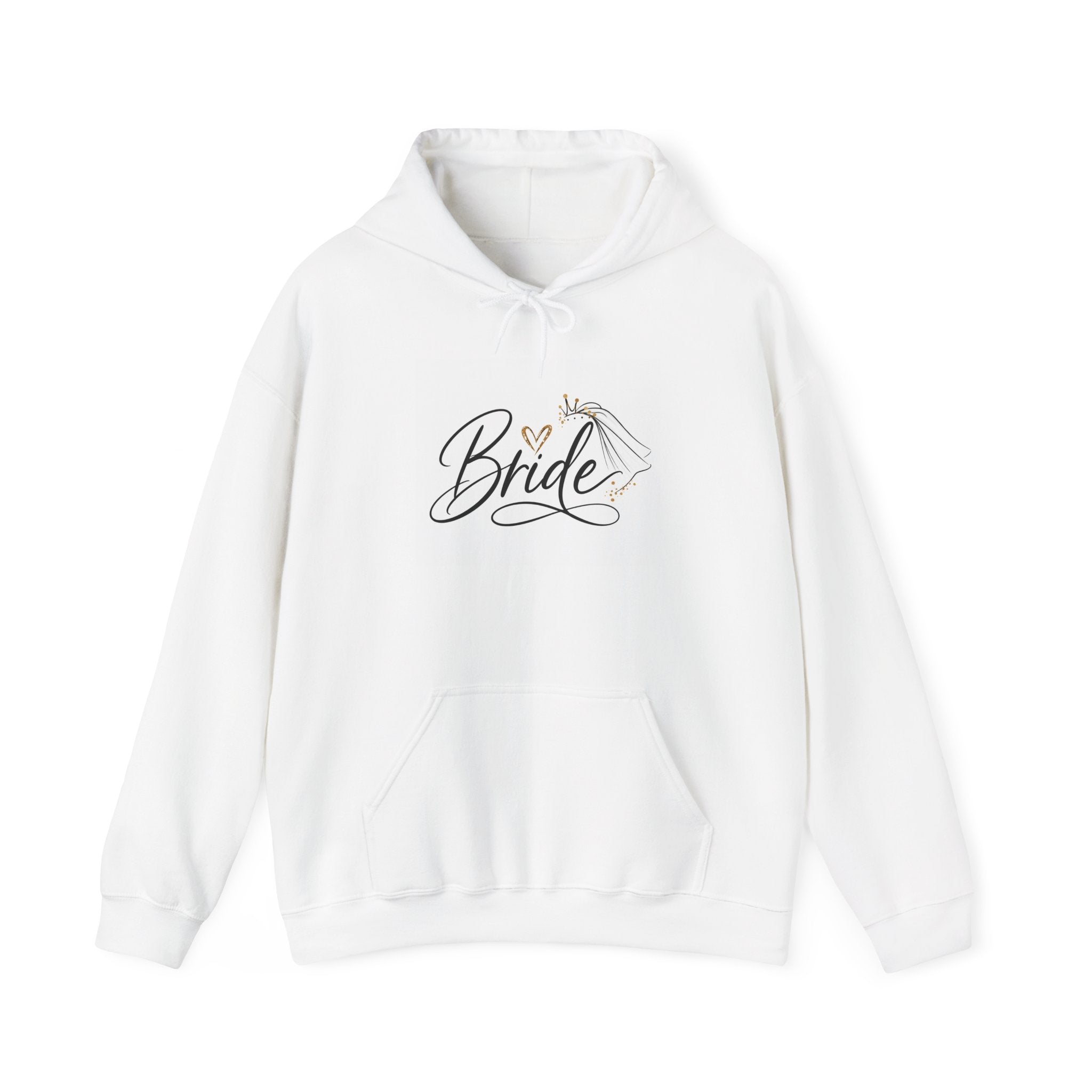 Bride Script Hoodie — Bridal Party Pullover for Bachelorette & Wedding Day