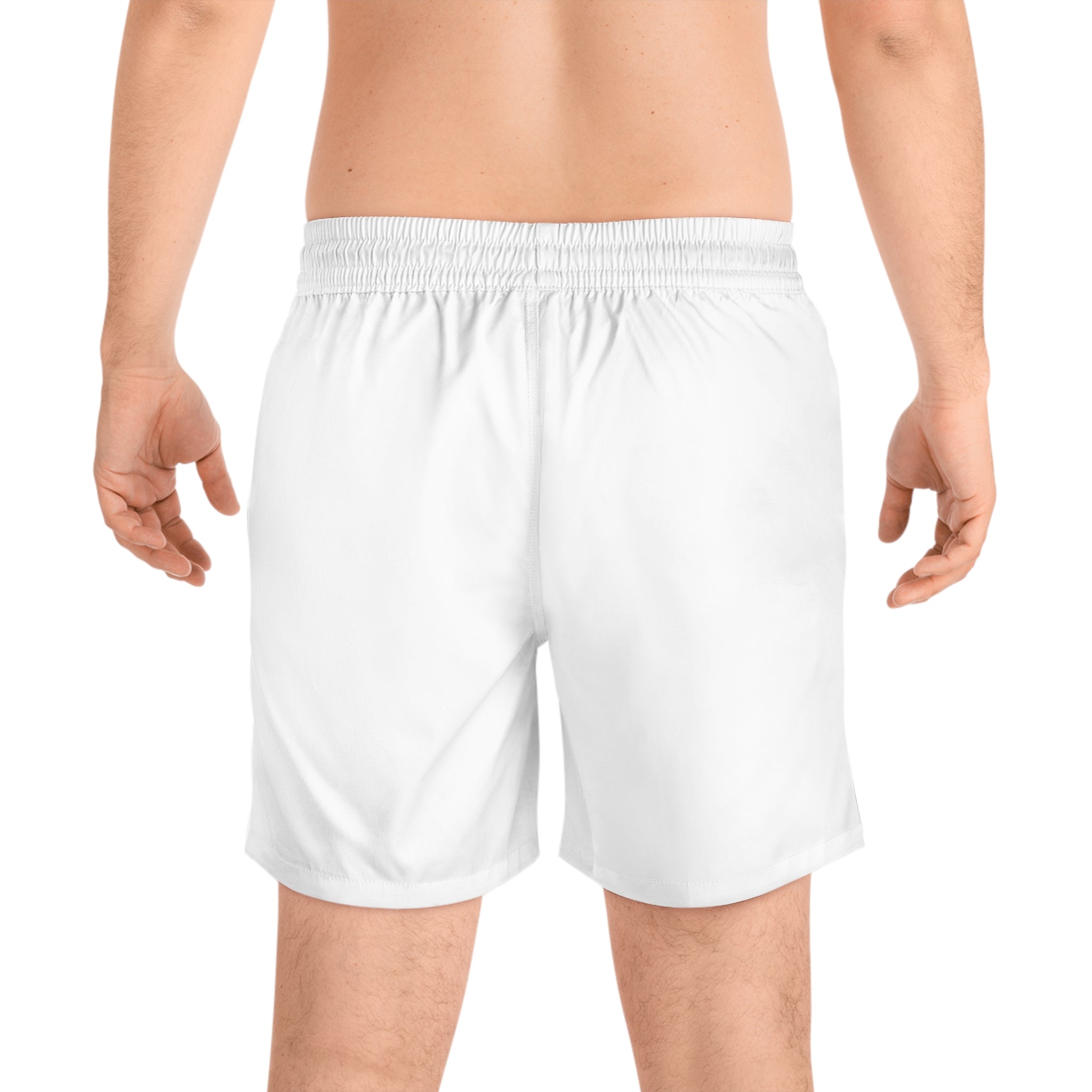 Faith Over Fear Swim Shorts | Men's Mid-Length Swimwear