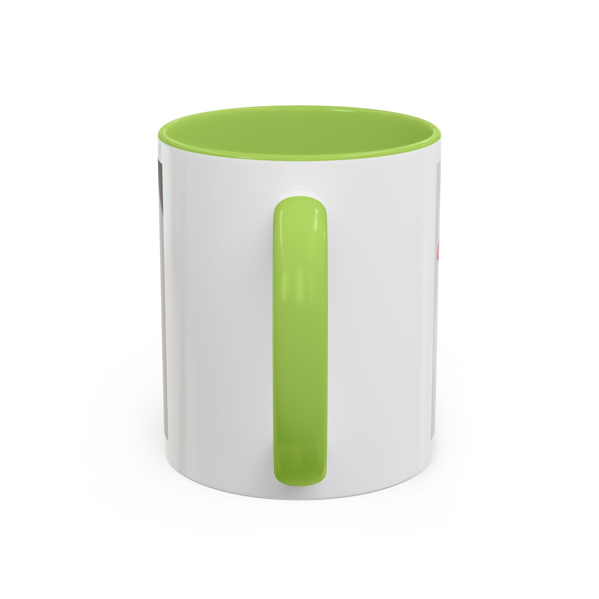 Faith Over Fear Accent Coffee Mug — Inspirational Christian Gift (11/15 oz)