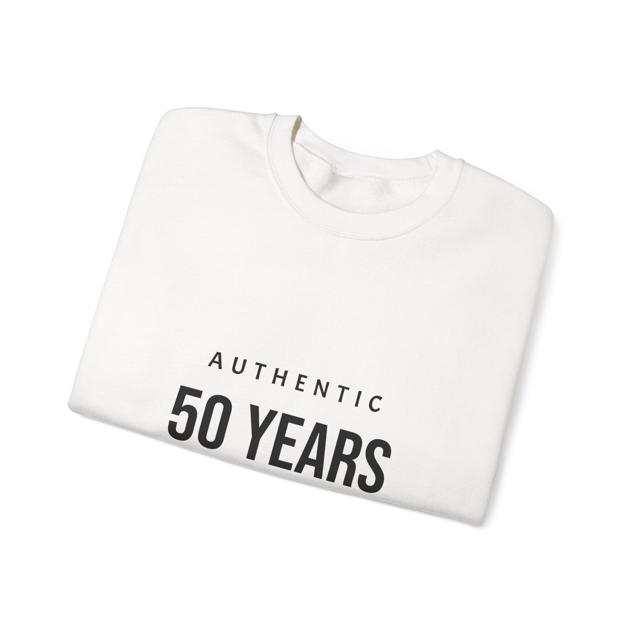 50 Years of Not Giving a Damn Sweatshirt — Funny 50th Birthday Crewneck