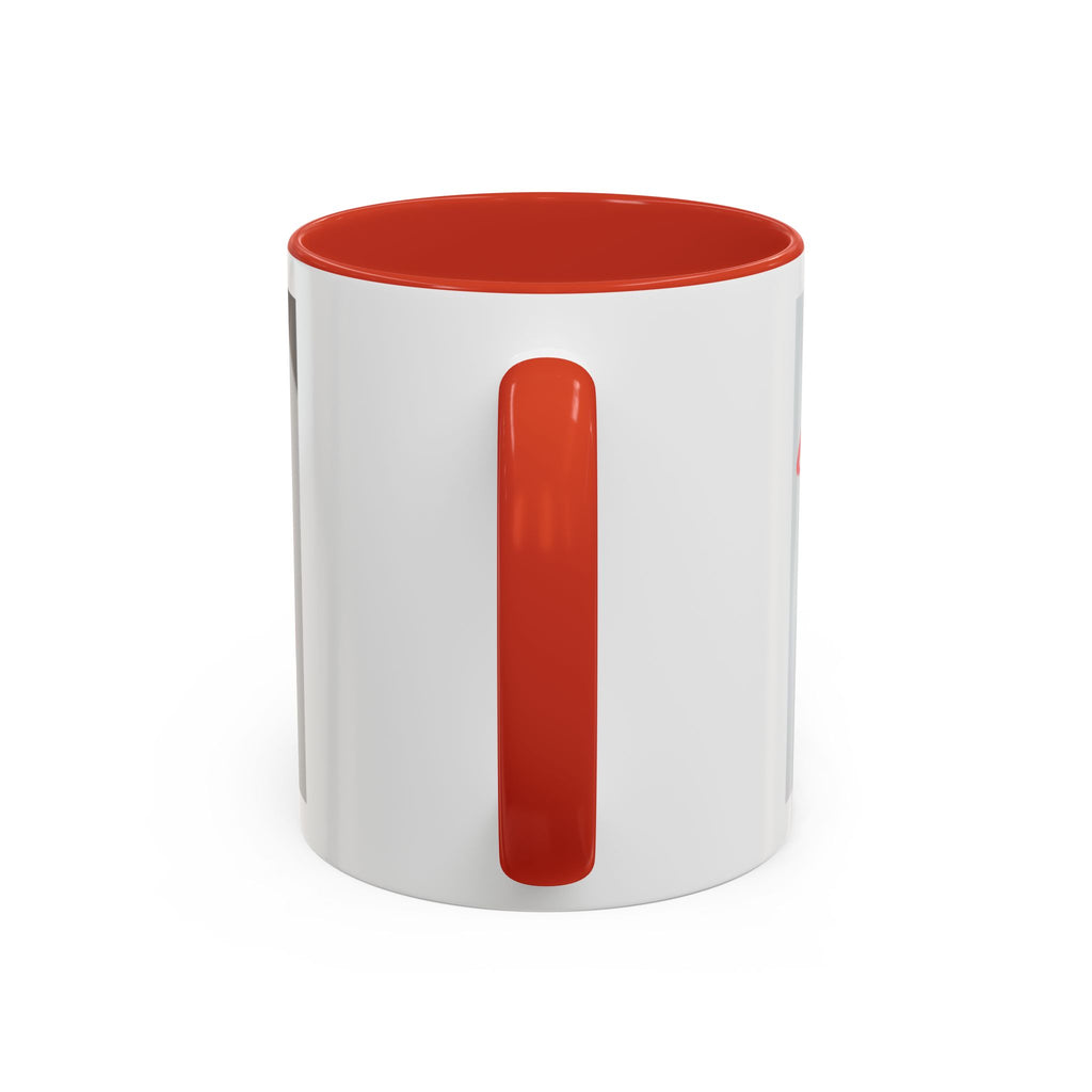 Faith Over Fear Accent Coffee Mug — Inspirational Christian Gift (11/15 oz)