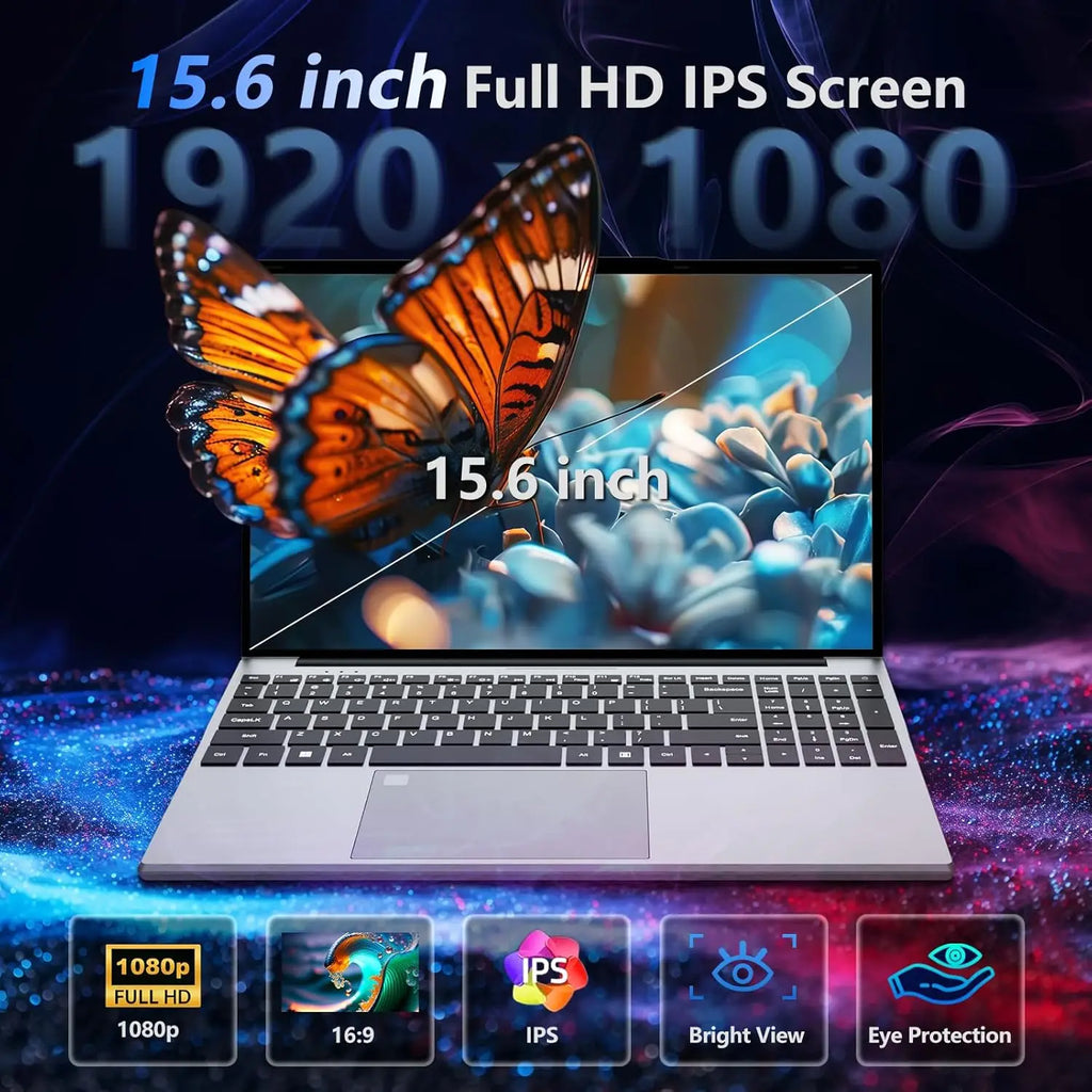 Portable 15.6 Inch Laptop Windows 11 Intel core i9-10980HK/9900U 16GB RAM 1TB SSD Office Laptops Fingerprint Unlock Notebook PC