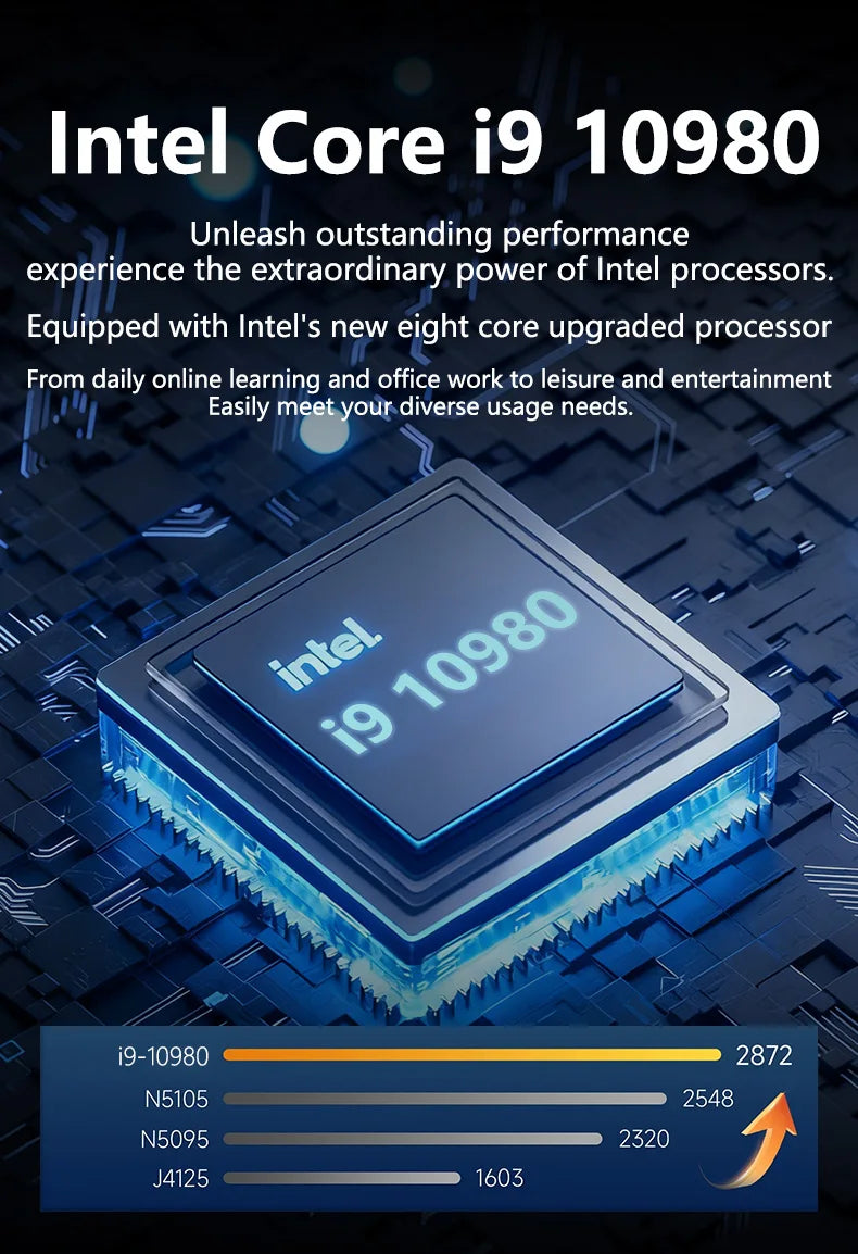 LENO 15.6" Intel Core i9 10980HK Windows 11 Pro Laptop Computer  Portable Notebook PC Office Study 32GB RAM 512GB 1TB 2TB SSD