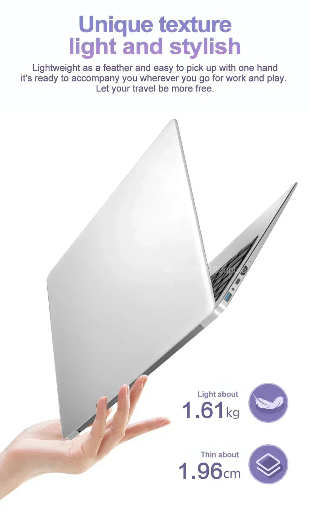 14.1 Inch Business Ultra Portable Laptop 2026 Win11 DDR4 16GB/32GB RAM 2TB SSD Slim Office Notebook PC I9-9900 Intel 6500Y