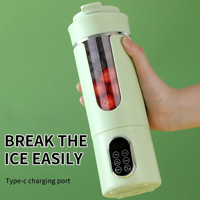 USB charging portable juicer, handheld blender, digital juicer, multifunctional juicer cup, capable of making smoothies