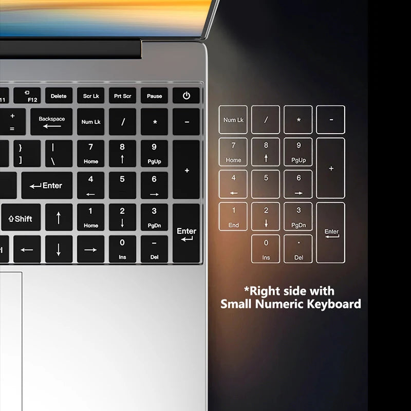 LENO 15.6" Intel Core i9 10980HK Windows 11 Pro Laptop Computer  Portable Notebook PC Office Study 32GB RAM 512GB 1TB 2TB SSD