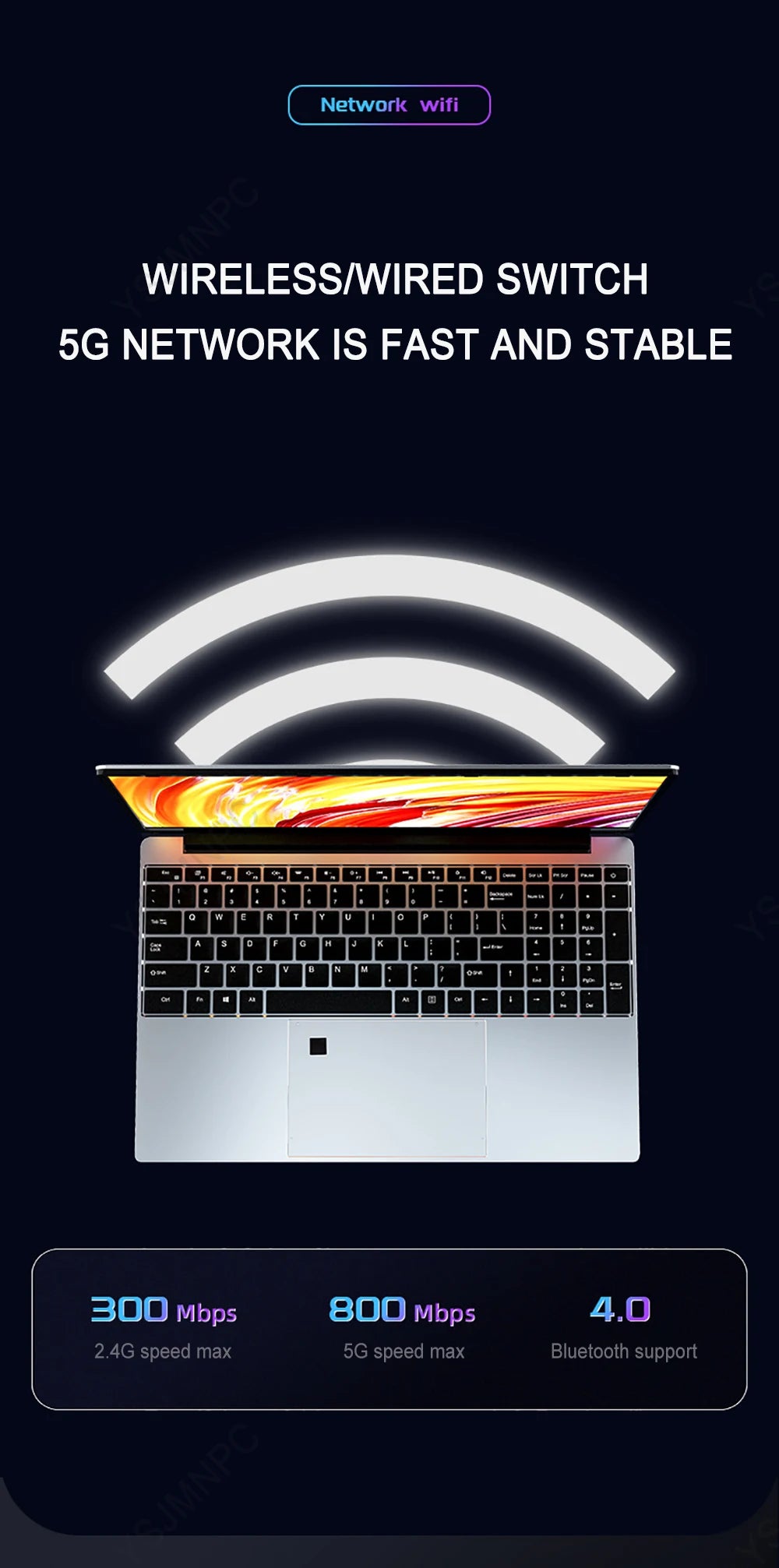 2025new 15.6-inch Metal Laptop Backlit AMD R7-4700 Lightweight Portable Business Office Design Computer 20GB Ram 256G 1TB SSD