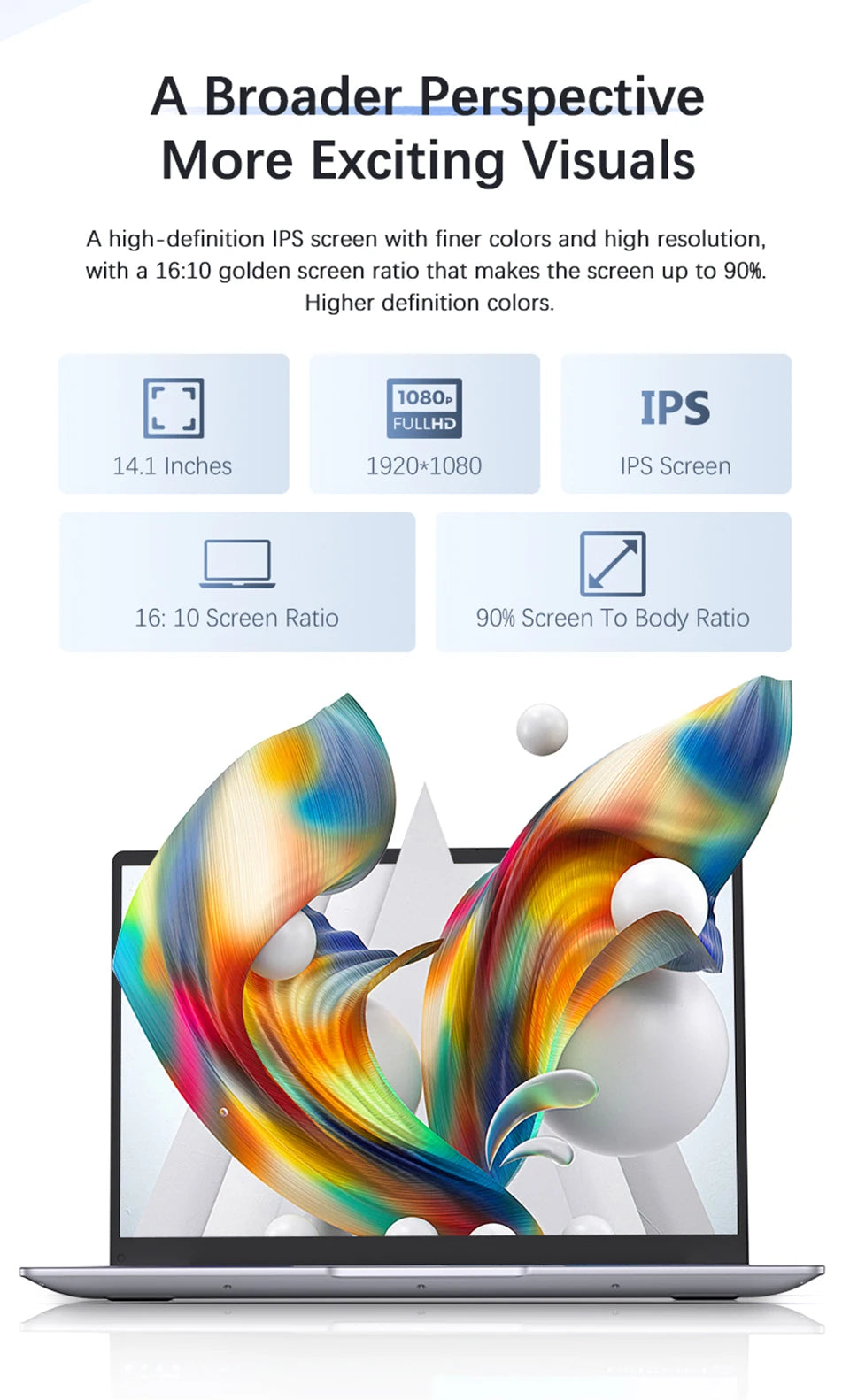 14.1"Laptop Computer Intel Core i7 9850H Atom 3950 Ultra slim Notebook PC 12GB RAM 1TB 2TB SSD Office Study 1920*1080 Windows 11
