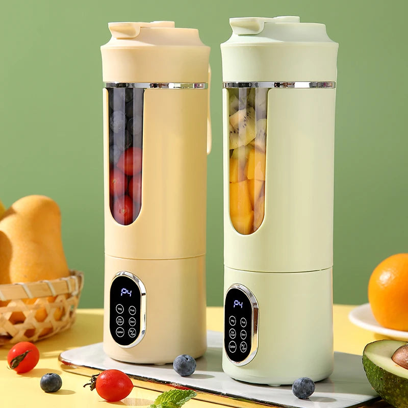 USB charging portable juicer, handheld blender, digital juicer, multifunctional juicer cup, capable of making smoothies