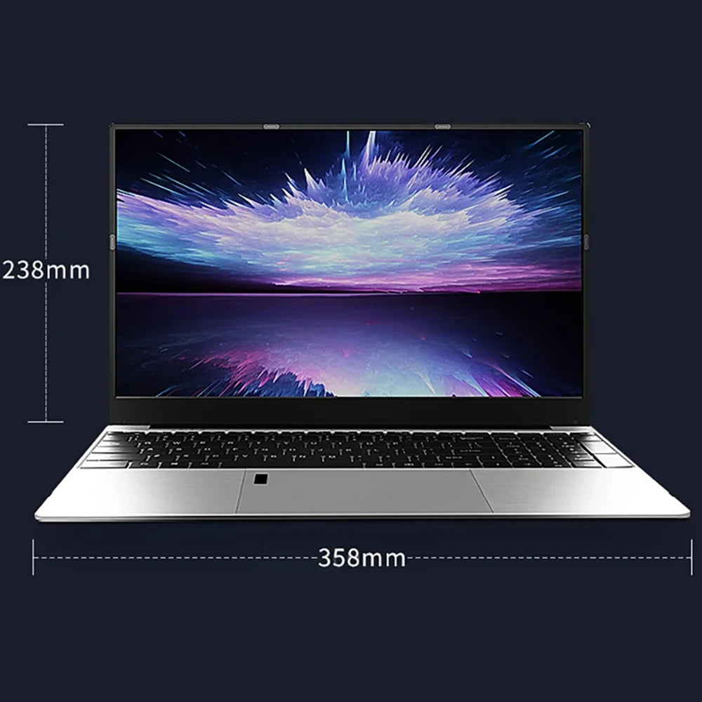 JX-S9 Thin and light Laptop AMD Ryzen 7 4700U 15.6 '' Notebook Backlit 1920*1080 5000mAh Windows 11 Fingerprint Gaming Laptop
