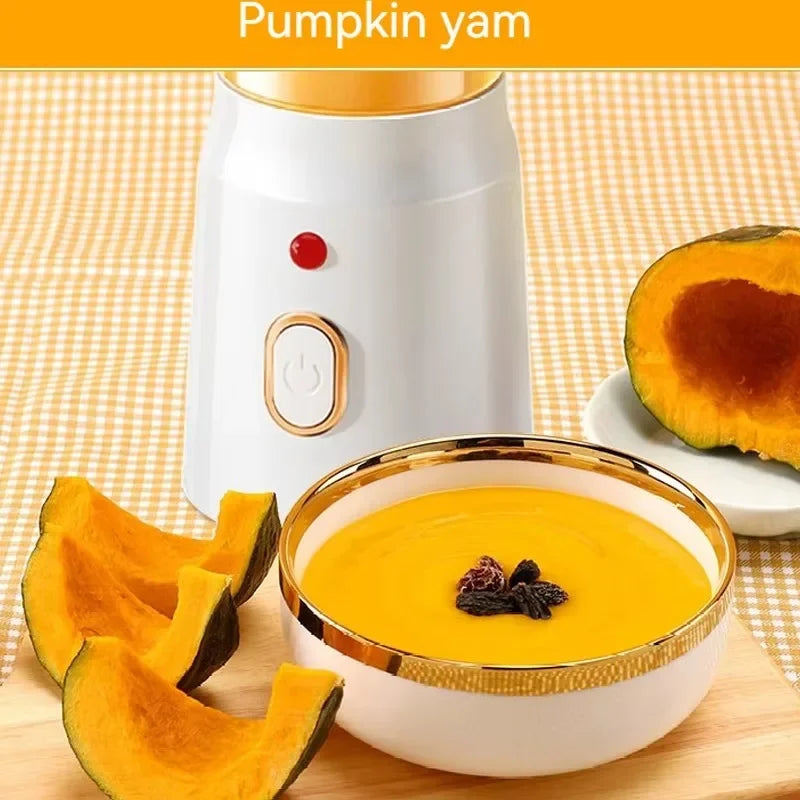 Portable Cordless Blender Juicer 450ml Electric Fruit Juicer USB Rechargeable Lemon Orange Juice Cup Smoothie Blender