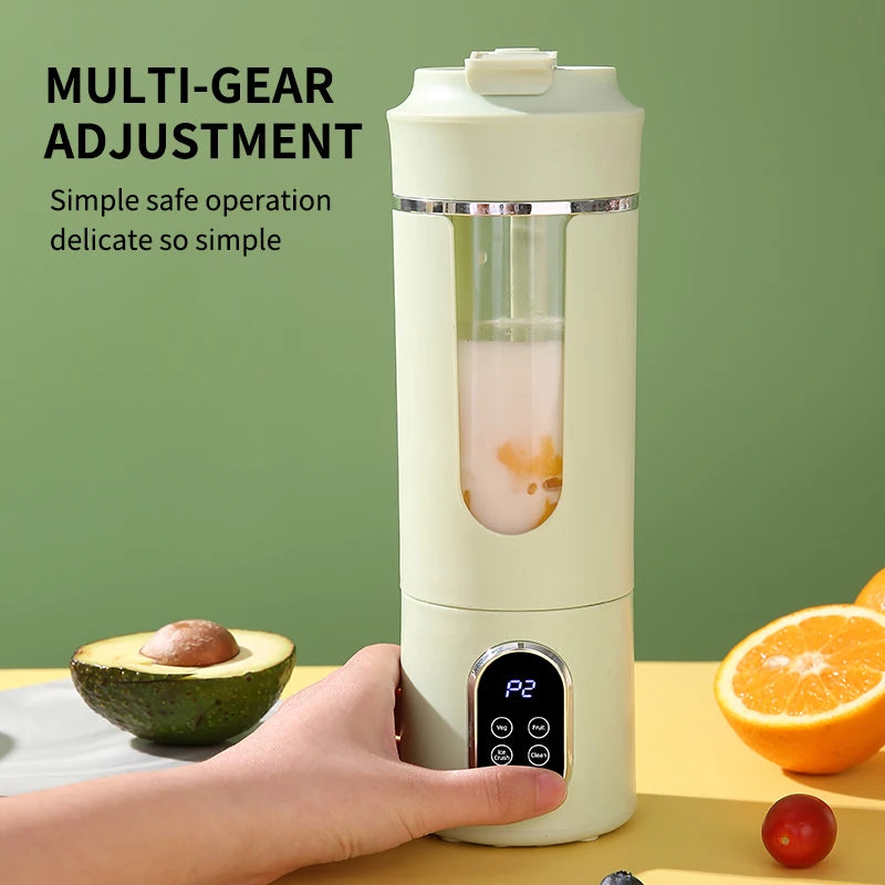 USB charging portable juicer, handheld blender, digital juicer, multifunctional juicer cup, capable of making smoothies