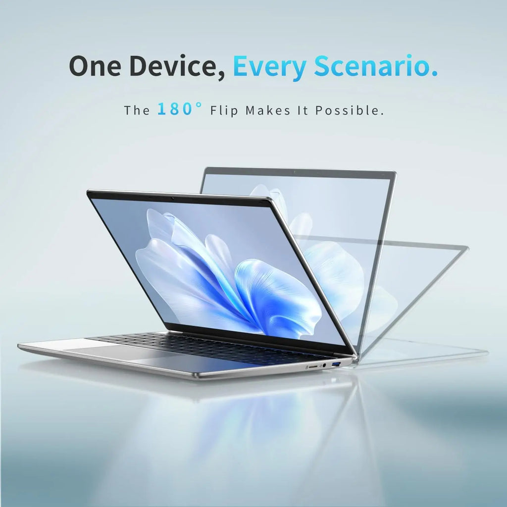 ACEKAMAS 14.1" Intel N150 Gaming laptop 16GB RAM 1TB 2TB SSD Portable laptops Windows 11 Pro Office Gaming Notebook computer PC