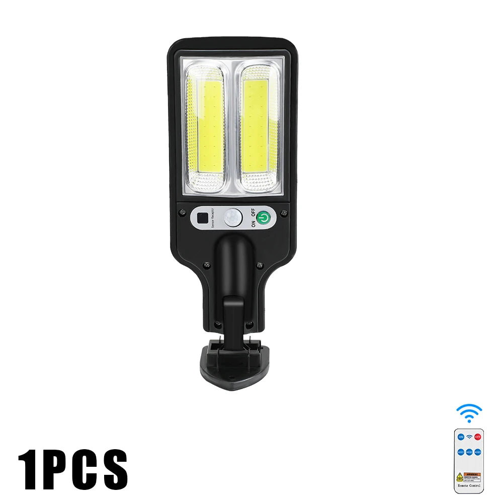 1/8pc Solar Outdoor Floodlight Security Wireless Lamp Illumination for Driveway Patio Garage Pathway Energy-Efficient LED Garden