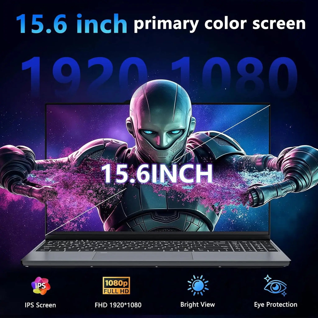 2026 Intel Core i9-10980HK Notebook Windows 11 Pro 15.6 inch Laptop 16GB RAM 1TB/2TB SSD Fingerprint UnIock Office Game Laptops
