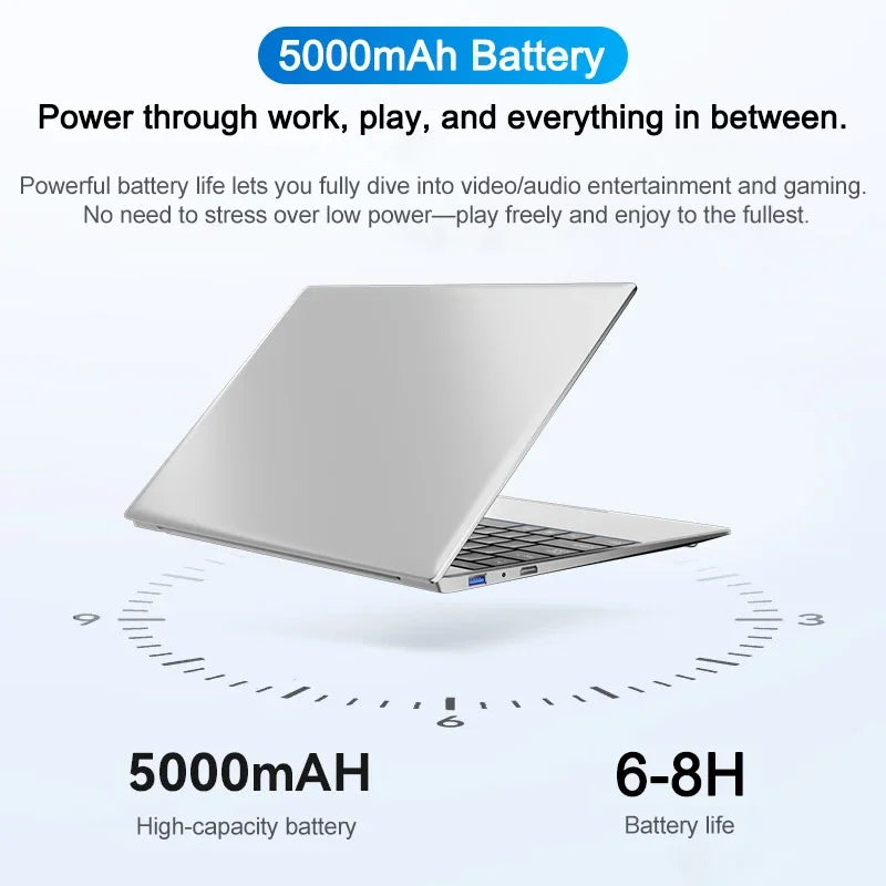 2026 Solid 14.1" Ultra Slim Laptop Intel Core I7-8650U 32GB RAM 2TB M.2 SSD Windows 11 Pro Home Study Computer