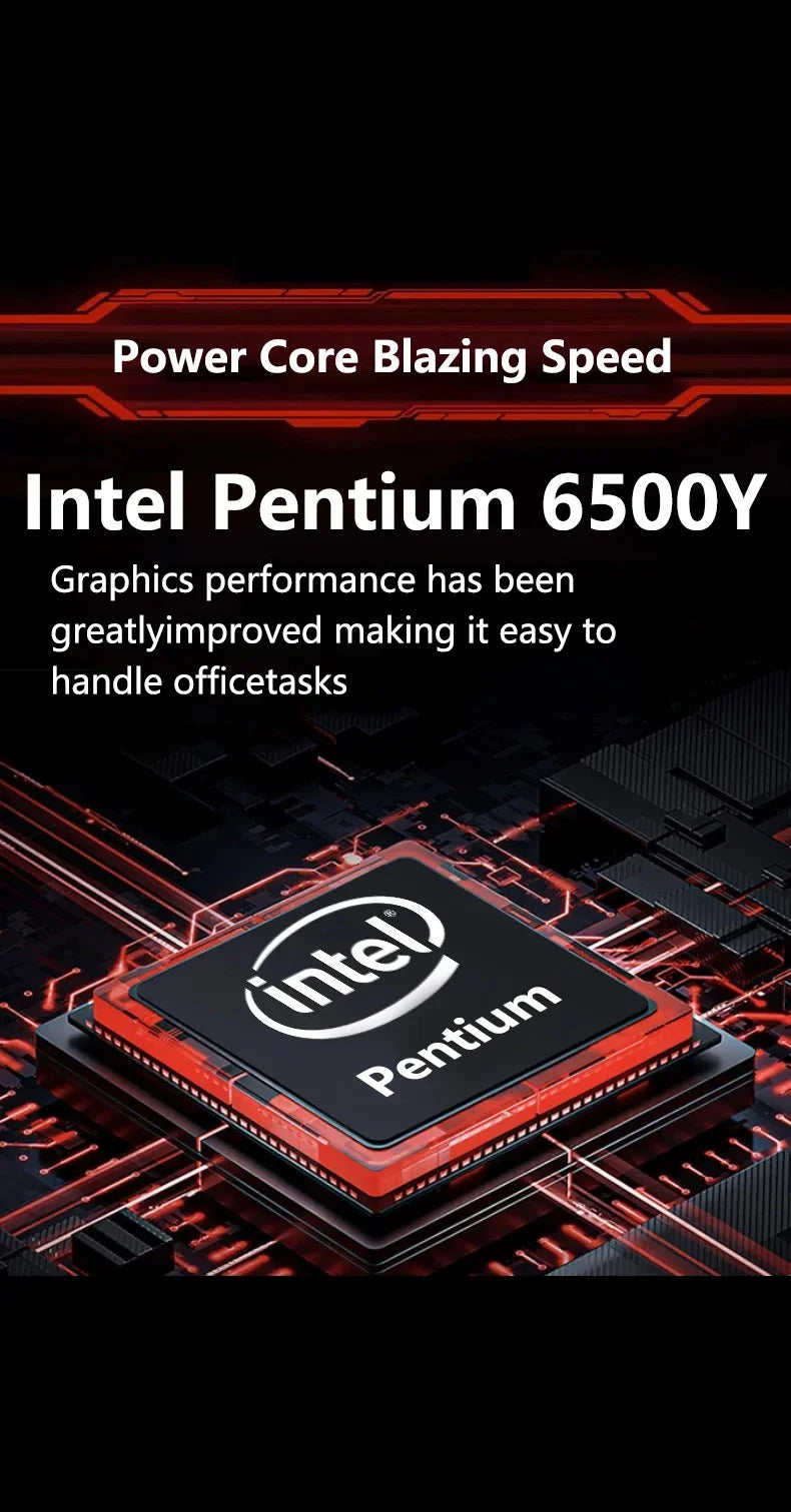 Sleek New 15.6 Inch Laptop 32GB DDR3 512GB 1TB 2TB SSD Windows11 Notebook PC Intel 6500Y Office Gamer Backlit Computer