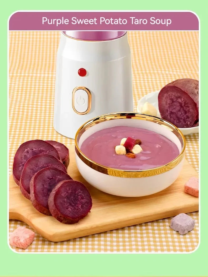 Portable Cordless Blender Juicer 450ml Electric Fruit Juicer USB Rechargeable Lemon Orange Juice Cup Smoothie Blender