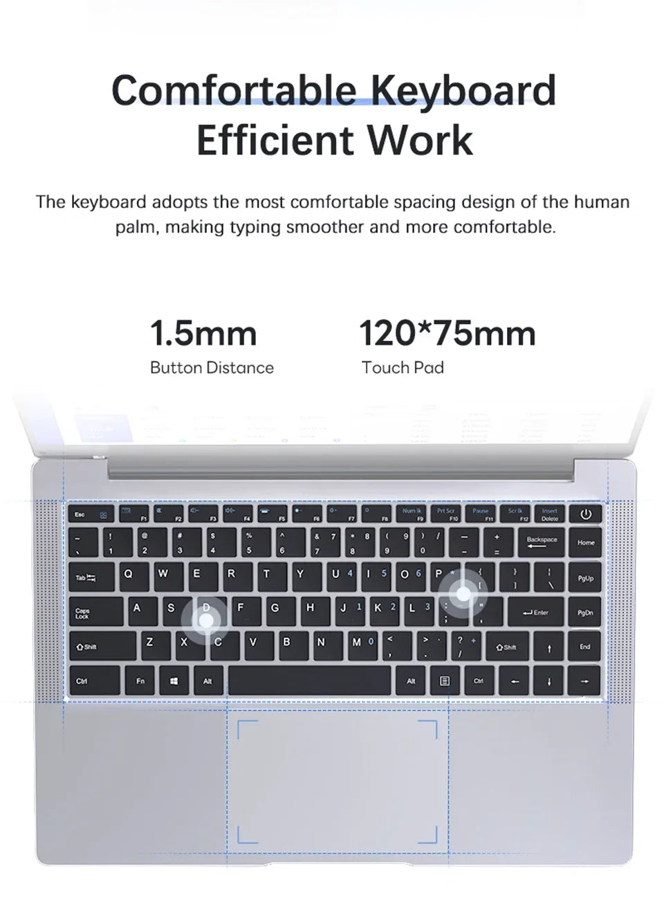 14.1 Inch Business Ultra Portable Laptop 2026 Win11 DDR4 16GB/32GB RAM 2TB SSD Slim Office Notebook PC I9-9900 Intel 6500Y