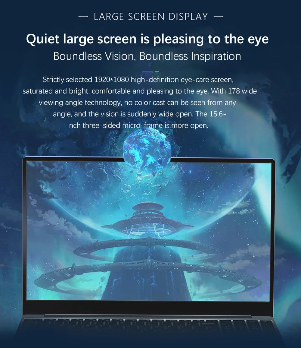 JX-S9 Thin and light Laptop AMD Ryzen 7 4700U 15.6 '' Notebook Backlit 1920*1080 5000mAh Windows 11 Fingerprint Gaming Laptop