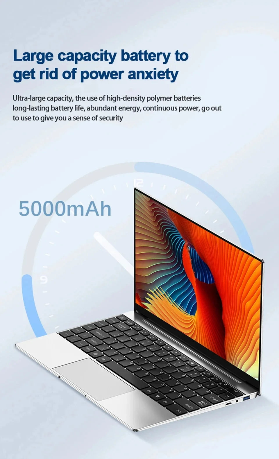 ACEKAMAS 14.1" Intel N150 Gaming laptop 16GB RAM 1TB 2TB SSD Portable laptops Windows 11 Pro Office Gaming Notebook computer PC