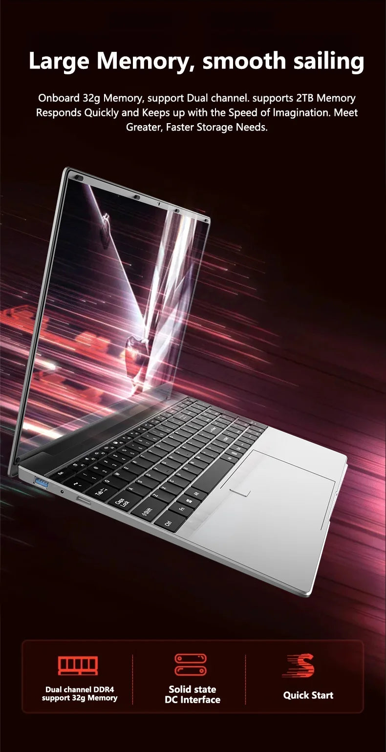 LENO 15.6" Intel Core i9 10980HK Windows 11 Pro Laptop Computer  Portable Notebook PC Office Study 32GB RAM 512GB 1TB 2TB SSD
