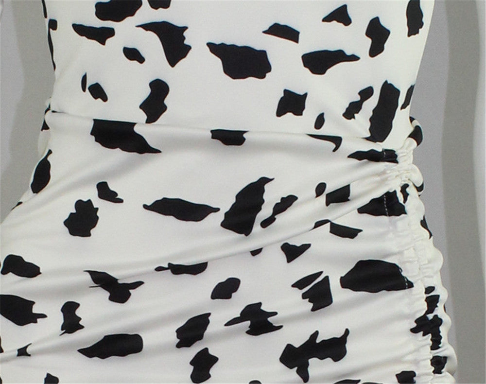 European And American Trade Dress Leopard Print