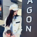 All-match Face Slimming Beret Octagonal