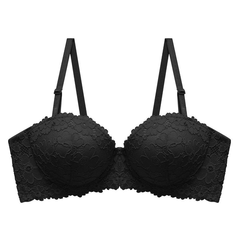 Classic Lace Comfortable Push-Up Bra For Women
