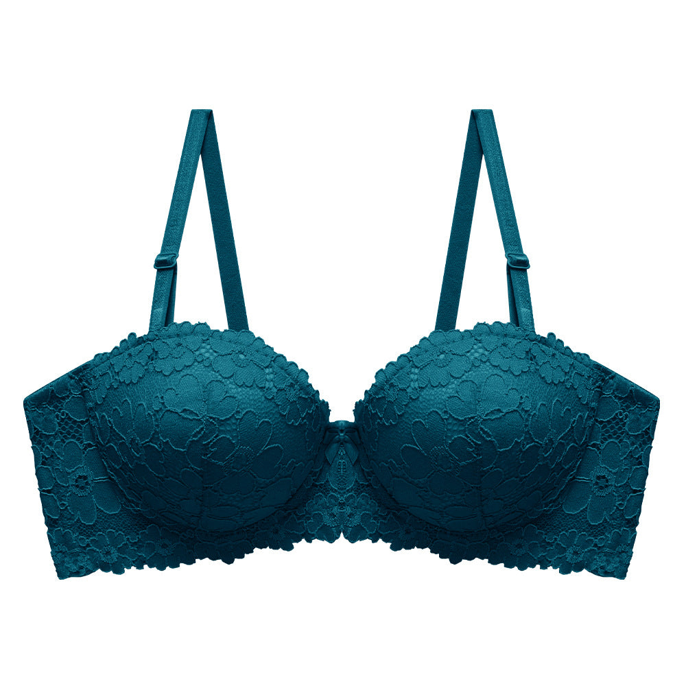 Classic Lace Comfortable Push-Up Bra For Women